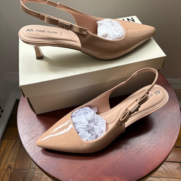 Anne Klien Slingback Nude -iflex 8.5 - Picture 1 of 5